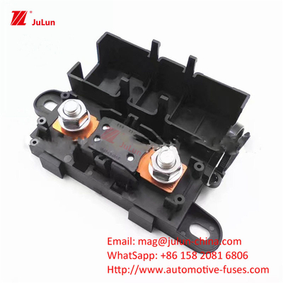 Eu UL 32V 30A-500A Copper Automotriz Fuze portador tenedor tenedor de cerrojo Fuze portador de nueva energía Fuze de alta corriente