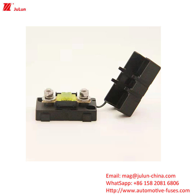 Eu UL 32V 30A-500A Cobre Fusiles para automóviles Plástico / asiento de fusibles para automóviles de nylon