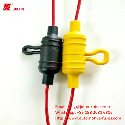 30A-500A Portador de fusible de perno con uno / dos polos para ANS / MIDI Pequeño interruptor de circuito automotriz bueno