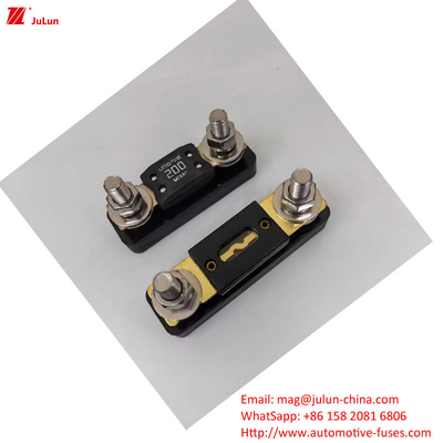Eu UL Rompecircuito de amplificador de reinicio manual 30A-500A32V Portador de fusibles para automóviles