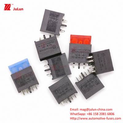 ANS / MIDI Motorcicleta interruptor de circuito de reinicio manual UE UL 32V 30A-500A soporte de fusible de cobre para automóviles