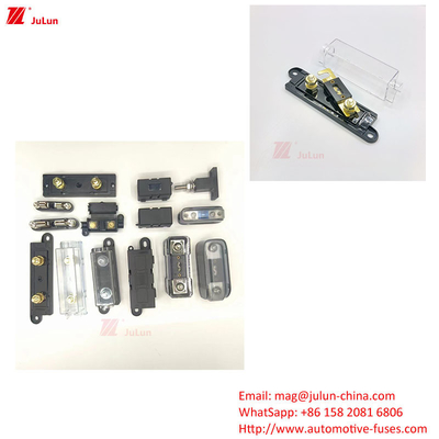 Protección de circuitos electrónicos automáticos del barco interruptor de circuito de reinicio manual 30A-500A32V soporte de fusible automático