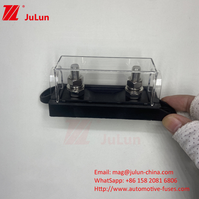 ABS aleación de zinc de latón 5mm 20mm 20A soporte de fusible para 24VDC 32VDC 72VDC