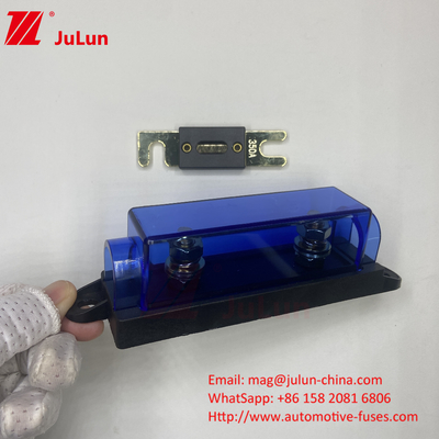 Sustentador de fusible de bajo voltaje resistente a la temperatura de 32VDC con fusible personalizado