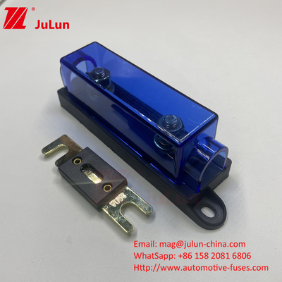 Sustentador de fusible de bajo voltaje resistente a la temperatura de 32VDC con fusible personalizado