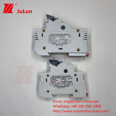 Fuso fotovoltaico solar Mersen 10a 1000v Soplo rápido 32a 1000vdc 22*58mm DC1000V Fuso Din Cargador de fusible de tren