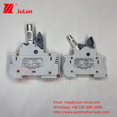Fuse solar PV de 500VDC Dc Fuse cerámico con soporte para sistemas solares 14*51mm 1000DC