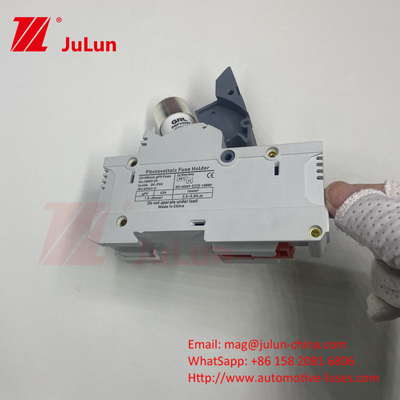 Inversor fotovoltaico solar con portafusible solar de 14x51 mm Din Rail / portafusible solar PV