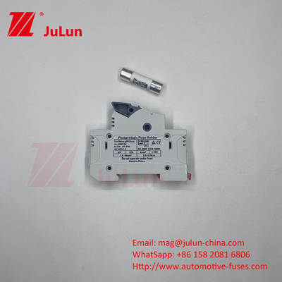 Inversor fotovoltaico solar con portafusible solar de 14x51 mm Din Rail / portafusible solar PV