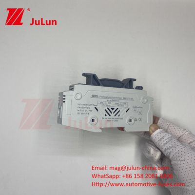 Inversor fotovoltaico solar Fuse fotovoltaico con cuerpo cerámico DIN Mount Dc Fuse 250a 10x85 1500Vdc Fuse fotovoltaico 15