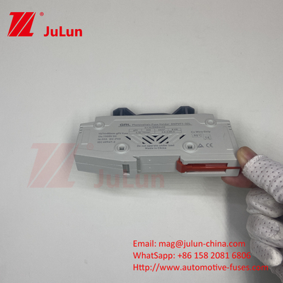 1000VDC Fuso fotovoltaico solar Din Rail Fuso de globo 10x38mm RT18-32 Fuso de conexión AC