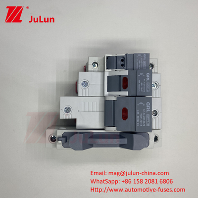 Fuse fotovoltaico solar con material de elemento de fusible de plata 32A 3P 10*38 1000VDC