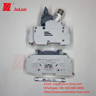 VENDA Mezeen 1P 10x38mm PV DC 1000V 32A Fuso y soporte de fusible para protección del sistema solar OEM disponible