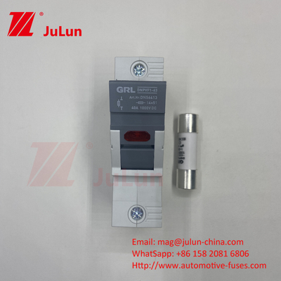 Fusiles fotovoltaicos solares de 10x38 mm para la protección de módulos fotovoltaicos de alto voltaje