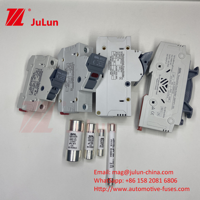 Fusiles fotovoltaicos solares de 14x51 mm para paneles solares de 1000VDC, 1500VDC y 500VDC