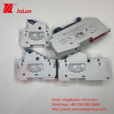 Fuso 1500vdc 20a DNPVF1-32L Sistema solar Pv Fuso 1500vdc de soplado rápido Cerámica DIN Rail Moun 10x85MM Fuso térmico de 1500V