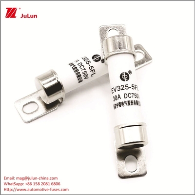 EV325 Fuse de protección de batería de EV Sinofuse en caja con terminal de fusible de nueva energía
