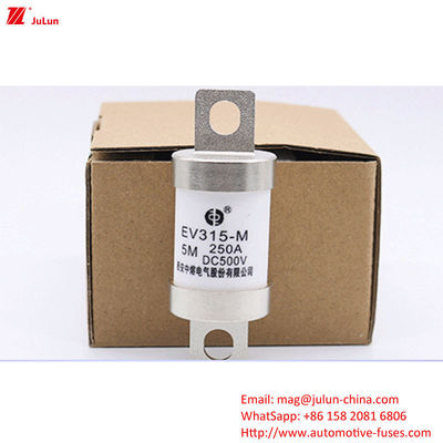 EV315-M-5M-150A 250A 300A 400A 500VDC Protección contra fusibles de vehículos eléctricos EV Voltado nominal Dc 500V 20KA