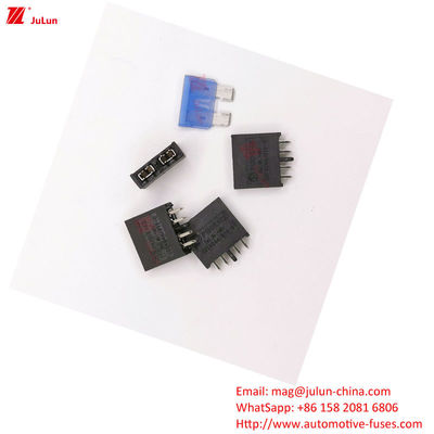 30A-500A Autoprotector para fusibles de plástico de nylon y cobre, perno de fusible, interruptor de reinicio manual