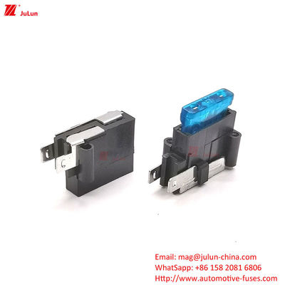 32V de tensión nominal de cobre contacto automático de reinicio del interruptor de circuito 30A-500A de coche porta fusibles de plástico de nylon