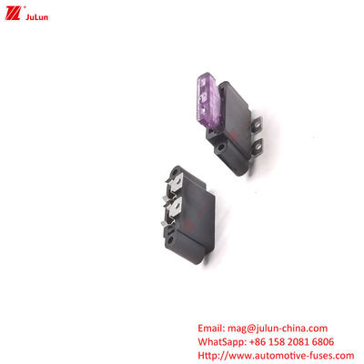 Compartimientos eléctricos para automóviles industriales Bipolar 32V 30A-500A Portador de fusibles de cobre para automóviles
