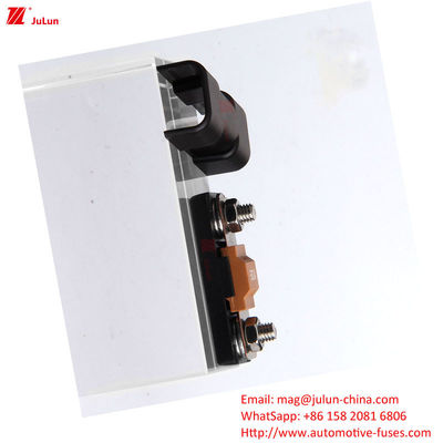 Compartimientos de repuesto para automóviles Cerrojo/Fusible de cerrojo 30A-500A 32V EU UL Voltado nominal estándar de cobre de contacto
