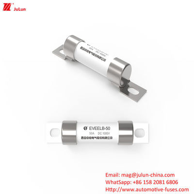 Fusiles eléctricos DC1000V 10A-50A con terminal de tornillo para protección de vehículos eléctricos