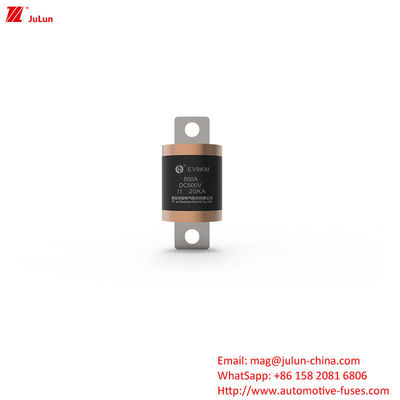 1000A Cerrojo de perno de vehículo eléctrico de carga rápida / Ev Dc fusible de carga rápida para vehículos de carretera