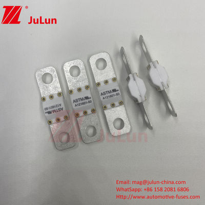 ASTM A121601-80A 125VDC EV cargador rápido / vehículo eléctrico de carga rápida de fusión media de tornillo de tornillo de terminal de fusible