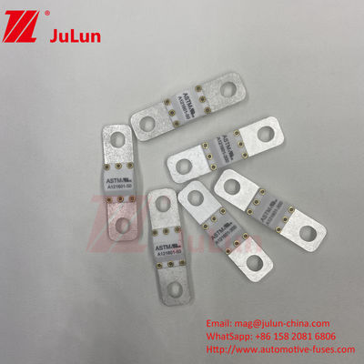 A121601-250A Tipo de fusibles de terminal ASTM 125VDC para vehículos eléctricos Cerámica