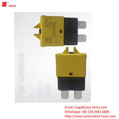 Interruptor de reinicio manual de la máquina Interruptor de reinicio manual del yate Interruptor de circuito de reinicio manual de la UE UL Titular de fusible de cobre de 32 V