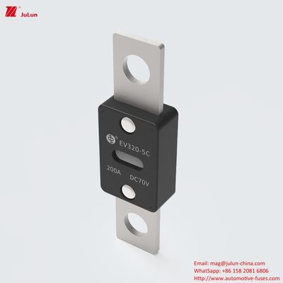 Capacidad de ruptura de tornillo de tornillo de 70VDC 150-550A Fusiles para vehículos eléctricos EV320-5C