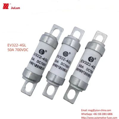 16A-400A cargador de vehículos eléctricos fusible con terminal de tornillo de perno