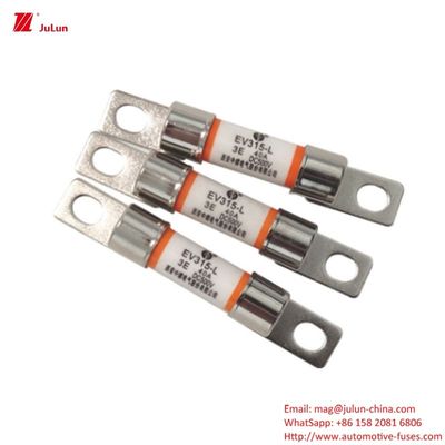 Protección de fusibles de vehículos eléctricos EV DC500V para vehículos eléctricos modelos EV315-L 3E 10A-60A