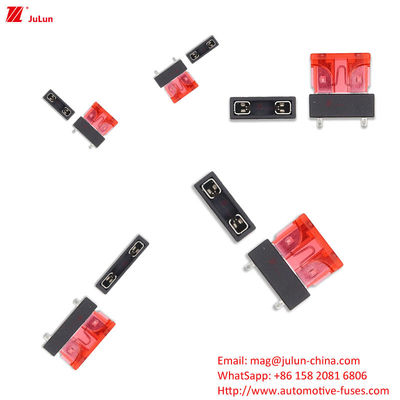 Casas seguras de plástico Interruptor de circuito automotriz 30A-100A Sistema eléctrico de automóviles Portador de fusible de cobre