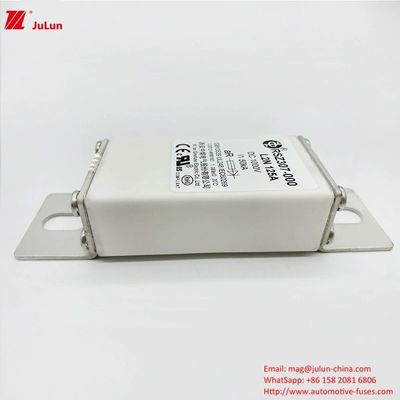 Fuegos de vehículos eléctricos de fusión media DC1000V con capacidad de ruptura de 25KA