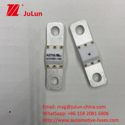 Protección de carga rápida del vehículo eléctrico 63VDC 100VDC 125VDC 350A Cerrojo en fusible