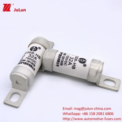 Fusiles de vehículos eléctricos para corriente de energía eléctrica 32A-100A Cerrojo en fusibles Modelo RS308-HB4G