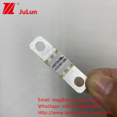 A121601-250A A121601-200A ASTM Copper Automotive Blade Fuse para batería de almacenamiento de energía de vehículos eléctricos de alta corriente
