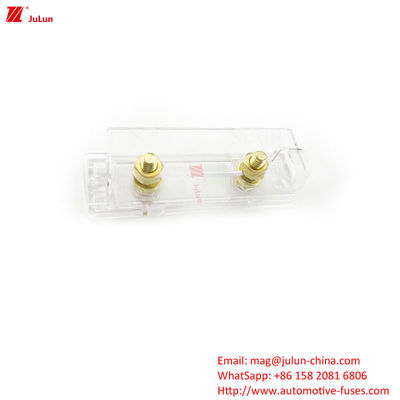 2 Polos 30 Amperios Automecánico Portador de fusibles Profesional Autopartes de cobre Contacto ANS / MIDI