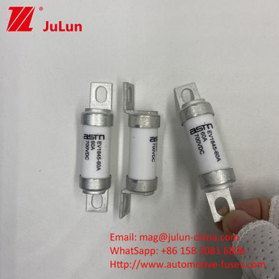 Carga de EV 100A 700VDC EV1845 10kA Fusiles de tornillo para vehículos eléctricos