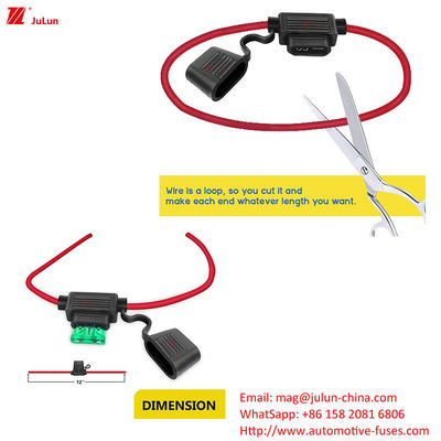 ANS / MIDI Pequeño dispositivo de reinicio manual del fusible automotriz 40 Amp para vehículos eléctricos seguros