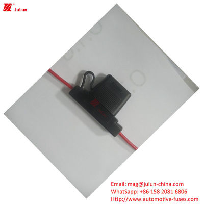 Partes de automóviles bipolares Copper Contact Car Fuse Holder 30A-500A 32V