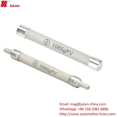 10x85mm 10A 1500V fusible de alto voltaje para energía fotovoltaica