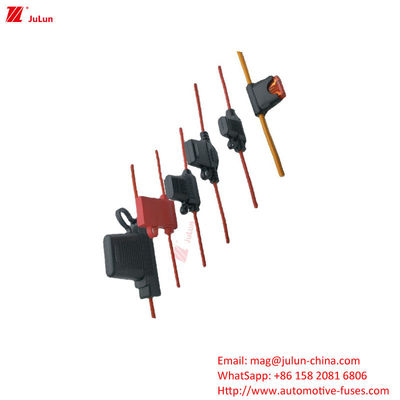 UE UL Estándar de envío interruptor de circuito de plástico / caparazón de nylon portafusibles para protección de circuitos electrónicos de vehículos de nueva energía Excavadoras de autobuses