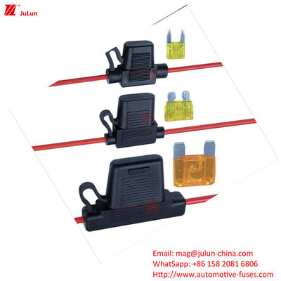 Material de contacto Copper Auto partes portafuegos de la gama estándar de la UE UL de automóviles, vehículos eléctricos protección de circuitos electrónicos sostener corriente 100A