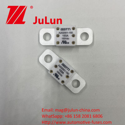 Fusiles cerámicos para automóviles A202001 200A 150VDC para protección de cortocircuito