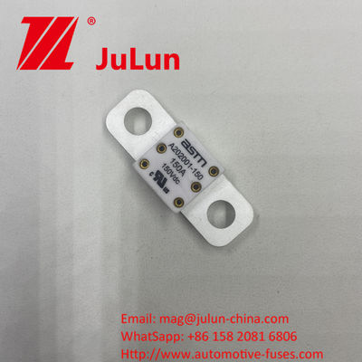 ASTM A202001 100A 150VDC Fusiles cerámicos para automóviles para protección de cortocircuito en cargadores de automóviles y otras especificaciones
