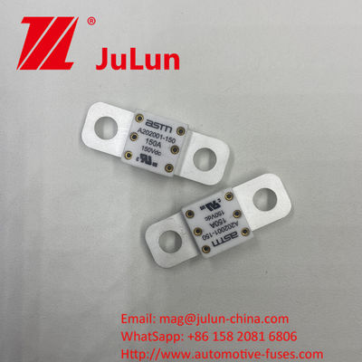 Fusiles para automóviles de cerámica de corriente eléctrica ASTM 100A 150VDC A202001 para un rendimiento duradero