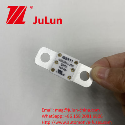 Corriente eléctrica de 400 A Cerámica A202001 125VDC Fusiles con capacidad de ruptura de 20KA 100-350A